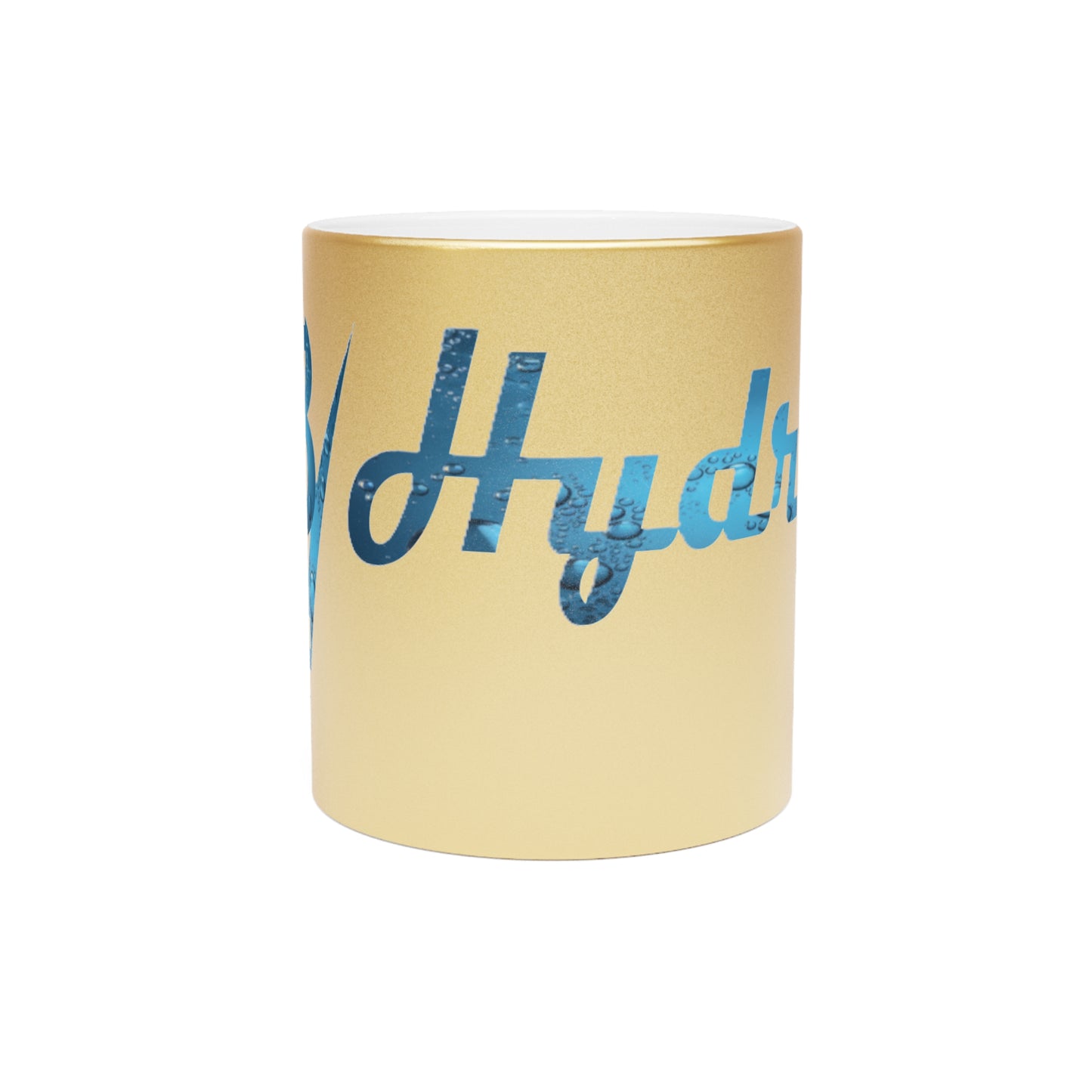 V8 Hydro Metallic Mug (Silver\Gold)