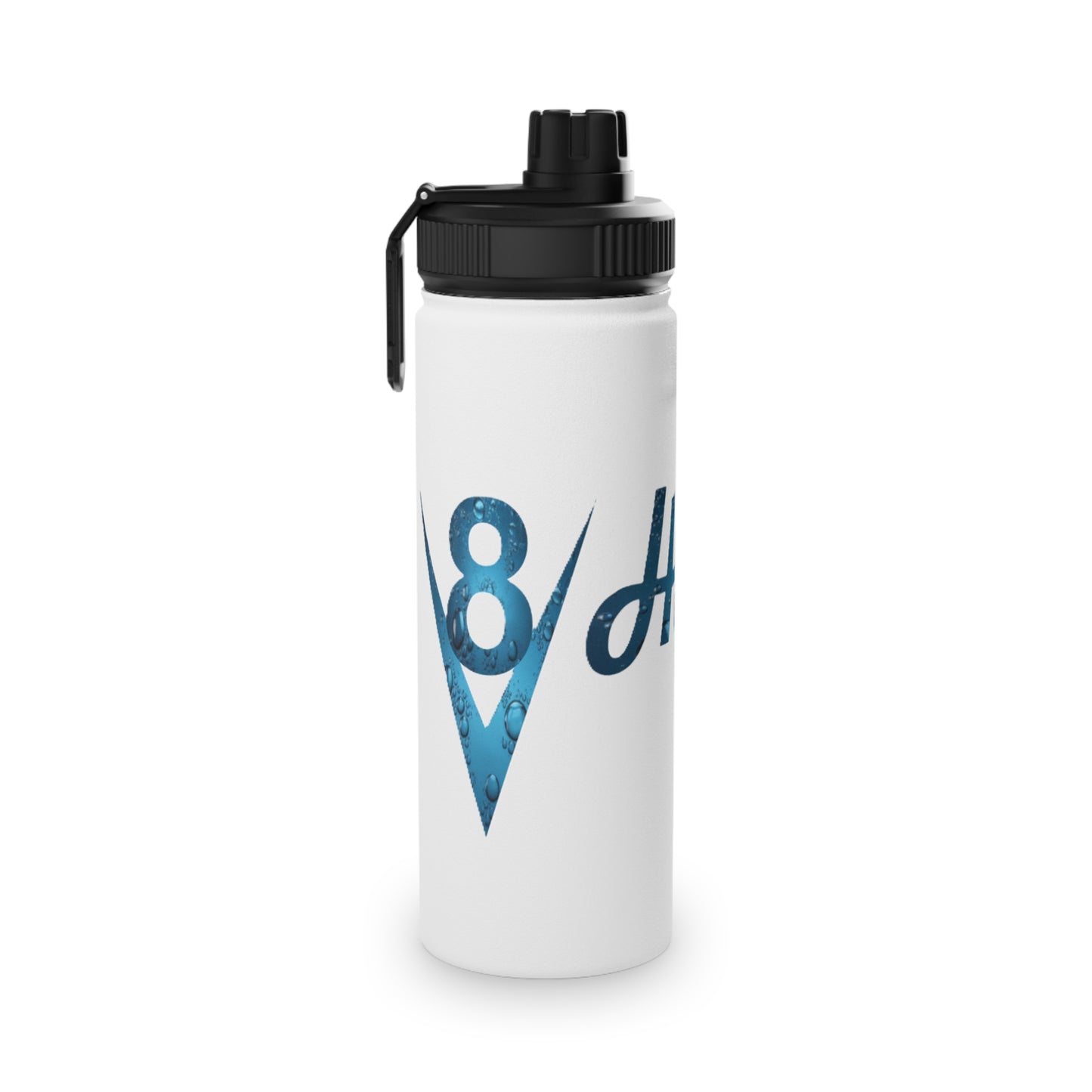 V8 Hydro Stainless Steel Water Bottle, Sports Lid