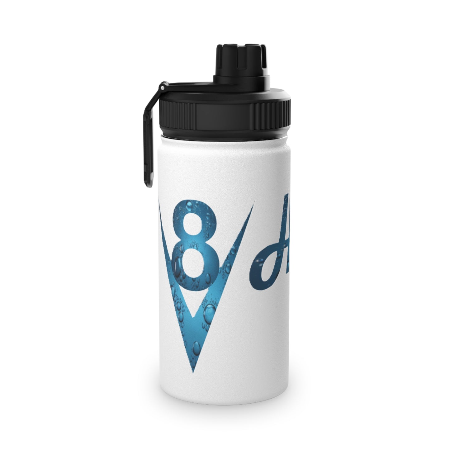 V8 Hydro Stainless Steel Water Bottle, Sports Lid