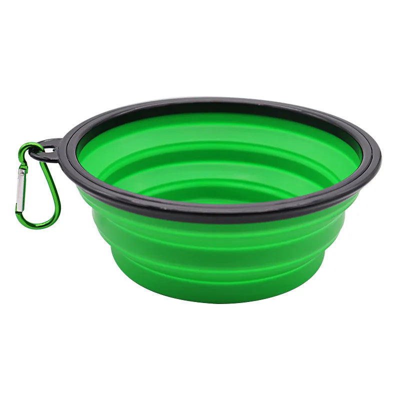 V8 Hydro Pet 650ML Foldable Silicone Pet Bowl Portable Puppy Food Container Collapsible Feeder for Outdoor Camping Dog Accessories