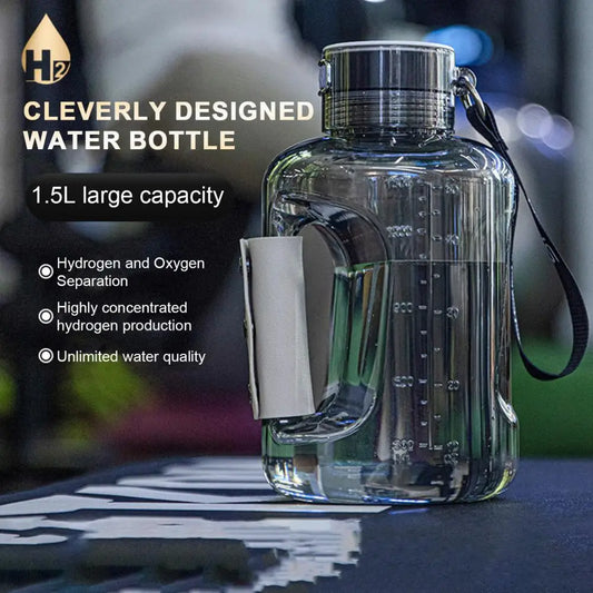 V8 Hydro-jug - 1.5L Hydrogen-rich Water Bottle  USB Charge