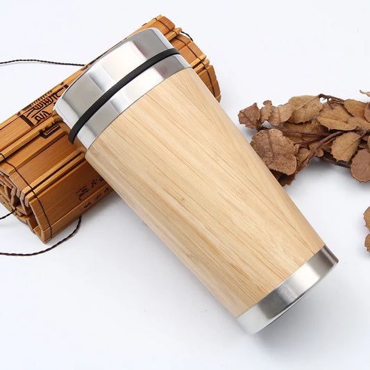 Hydro-earth Bamboo Eco-Friendly Travel Tumbler 450ml