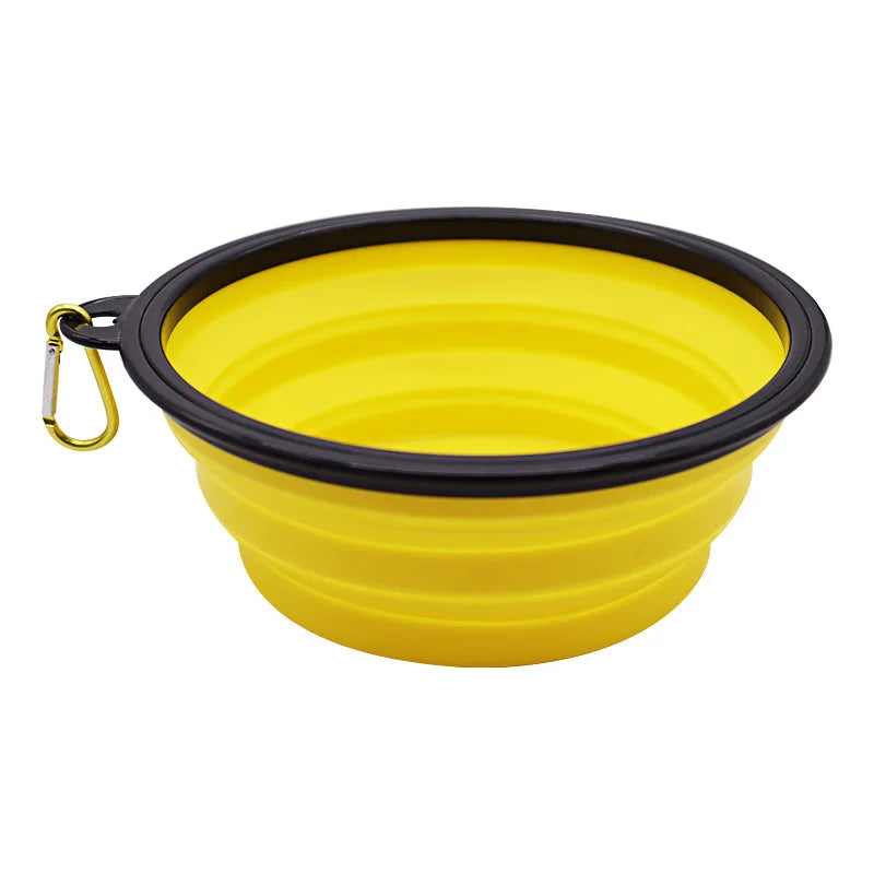 V8 Hydro Pet 350ML Foldable Silicone Pet Bowl Portable Puppy Food Container Collapsible Feeder for Outdoor Camping Dog Accessories