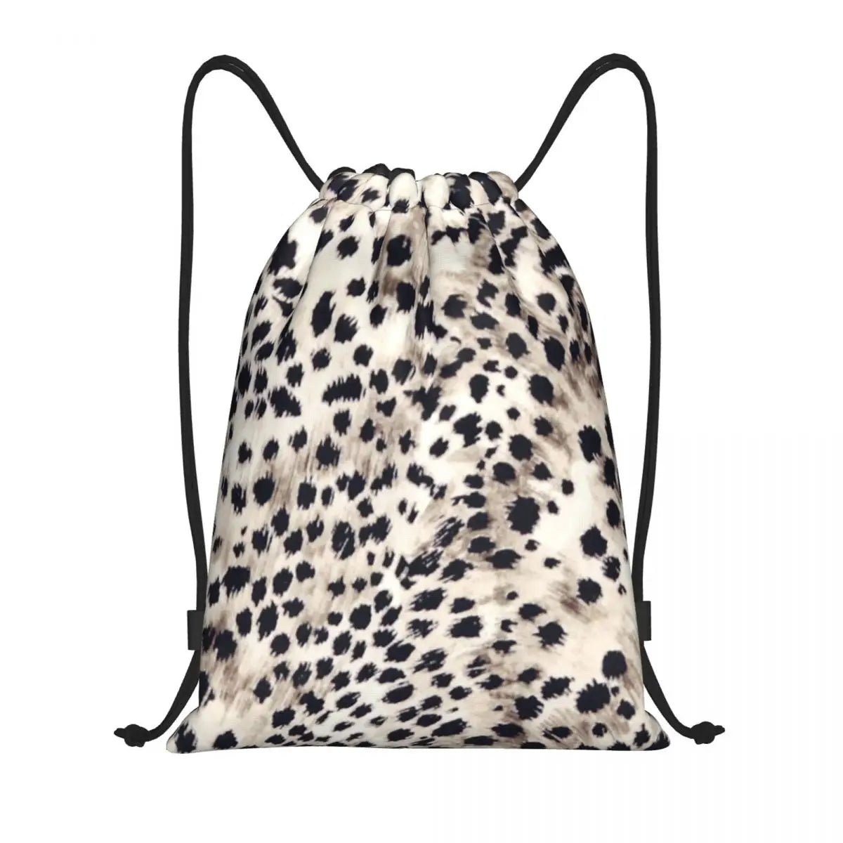 Animal Leopard Print (17 Designs) Drawstring Bag Portable Sports Gym Sack pack Training Backpacks