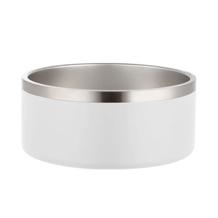 V8 Hydro-pet Medium 16cm Stainless Steel Pet DoV8 Hydro-pet Bowl Cat Bowl, 304 Stainless Steel, Double Vacuum, Non-slip Base Design, Luxury Pet Bowl