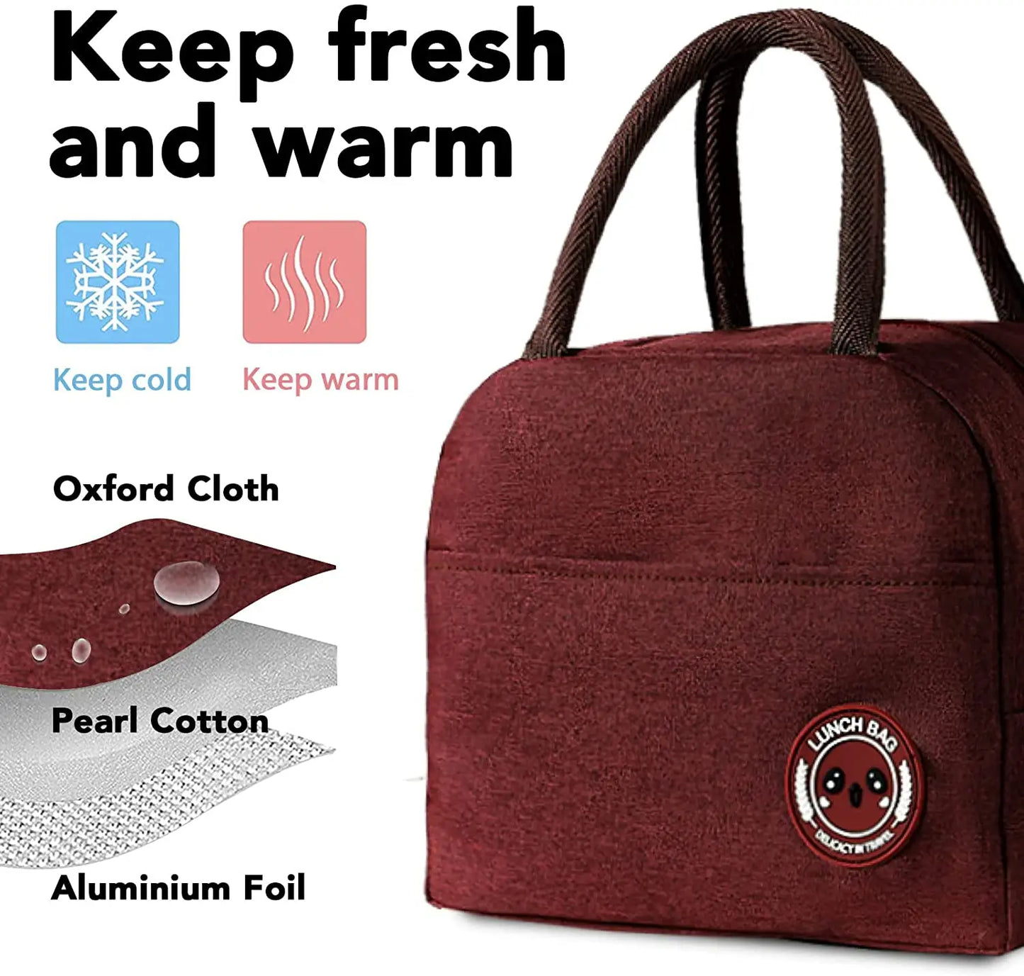 Love Print (15 Designs) Canvas Lunch Bags Cooler Camping Picnic Bag Fashion Lunch Box Bag School Food Insulated Dinner Bag Travel Handbags