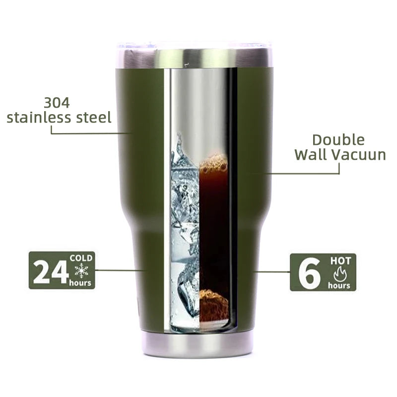 Hydro-mate 20oz (600ml) Stainless Steel/Powder Coated Insulated Tumbler