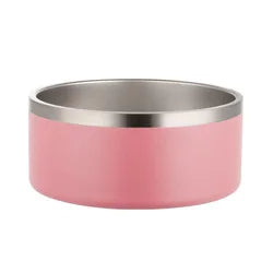 V8 Hydro-pet Small 14cm Stainless Steel Pet Dog Bowl Cat Bowl, 304 Stainless Steel, Double Vacuum, Non-slip Base Design, Luxury Pet Bowl