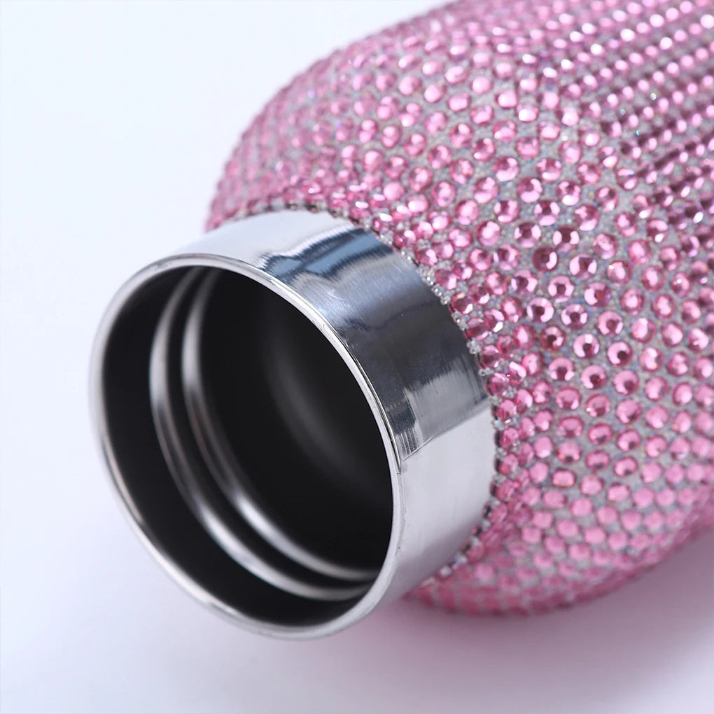 Hydro-shine Rhinestone Adorned Stainless Steel Insulated Water Bottle 750ml